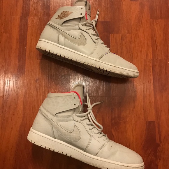 Air Jordan 1 High Yeezy Nouveau Pure Platinum - Picture 5 of 10